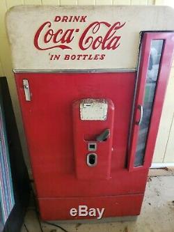 old school coca cola fridge