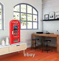 10 Can Mini Fridge/Cooler, 12VDC / 240V AC Coca-Cola Retro Vending Machine Style