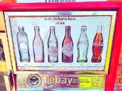 100% WORKING VINTAGE 60's COCA-COLA BOTTLE VENDING MACHINE WATCH VIDEO FREE SHIP