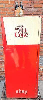 100% WORKING VINTAGE 60's COCA-COLA BOTTLE VENDING MACHINE WATCH VIDEO FREE SHIP