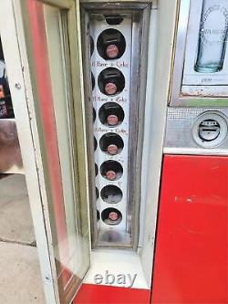 100% WORKING VINTAGE 60's COCA-COLA BOTTLE VENDING MACHINE WATCH VIDEO FREE SHIP