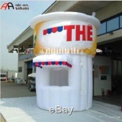 13ft Tall Commercial Inflatable Soda Pop Concession Stand Event Drink Tent Booth