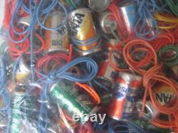 140 BULK MINI NOS OLD PEPSI 7UP COKE FANTA SPRITE Soda Can Charm Vending Machine