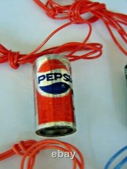 140 BULK MINI NOS OLD PEPSI 7UP COKE FANTA SPRITE Soda Can Charm Vending Machine