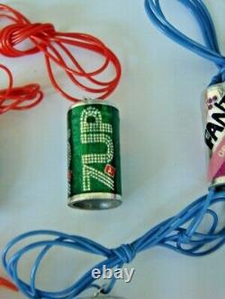 140 BULK MINI NOS OLD PEPSI 7UP COKE FANTA SPRITE Soda Can Charm Vending Machine