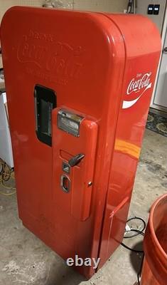 1939 Vintage Coca-Cola Soda Bottle Vending Machine Collectible Restored