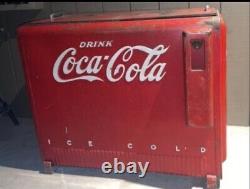 1940'S-1950'S Original Vintage COCA COLA Machine No Compressor Motor