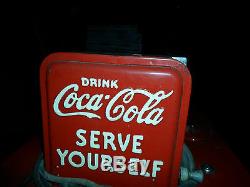 1940's Coca Cola Serve Yourself Coke Vendo Vending Machine. Rare Awesome Jewel