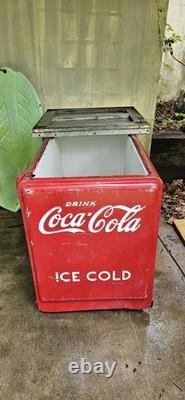 1940's Coca Cola vending machine converted to a Chest