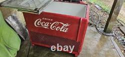 1940's Coca Cola vending machine converted to a Chest