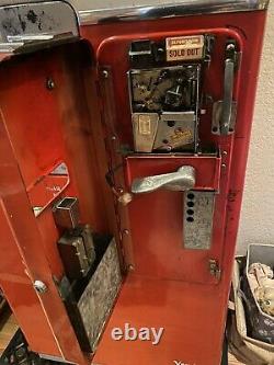 1949 Vendo Coke Machine. Fully Functioning. See Weight And Dimensions Below