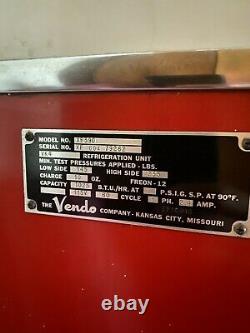 1949 Vendo Coke Machine. Fully Functioning. See Weight And Dimensions Below