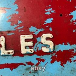 1950-1960 Vintage Drink Coca Cola In Bottles METAL SIGN Advertising Westinghouse