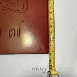 1950-1960 Vintage Drink Coca Cola In Bottles METAL SIGN Advertising Westinghouse