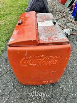 1950 Coca Cola westinghouse wd-12 vintage coke machine Antique Parts Restore