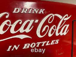 1950 Vendo E110A Coca Cola Coke Machine (Needs electrical work)