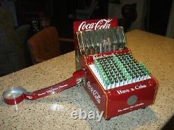 1950's Brandt Coca-Cola theme change machine cash register vending machine