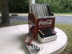 1950's Brandt Coca-cola Theme Change Machine Cash Register Vending Machine