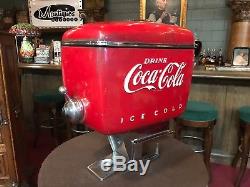 1950's COKE Soda Fountain Vending Machine UNRESTORED Coca-Cola Watch Video