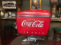 1950's COKE Soda Fountain Vending Machine UNRESTORED Coca-Cola Watch Video