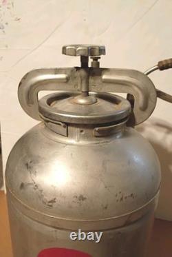 1950's Firestone Coca-Cola Soda Fountain Stainless Steel Keg Carbonator Tank