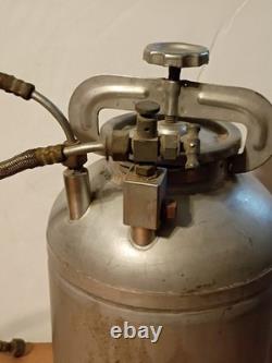 1950's Firestone Coca-Cola Soda Fountain Stainless Steel Keg Carbonator Tank