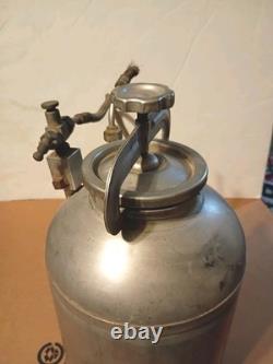 1950's Firestone Coca-Cola Soda Fountain Stainless Steel Keg Carbonator Tank