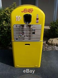 1950's Pepsi Cola Restored Vending Machine VMC 27 Complete & Working Vendo