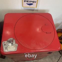 1950's Vendo Model A23E Coca Cola Vending Machine, Spin Top, Coin Op