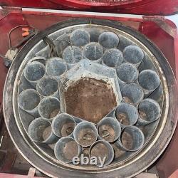 1950's Vendo Model A23E Coca Cola Vending Machine, Spin Top, Coin Op