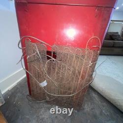 1950's Vendo Model A23E Coca Cola Vending Machine, Spin Top, Coin Op