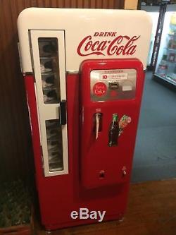 1950's antique CS-72 Coca-Cola soda beverage vending machine COKE Pepsi RC Crush