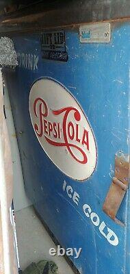 1950s/60s Ideal Pepsi Cola Refrigerator/Dispenser Working (Read Description)