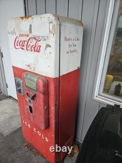 1950s Antique Cavalier C51 Coca-Cola Vending Machine Vintage Coke Cooler