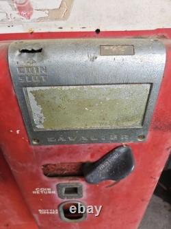 1950s Antique Cavalier C51 Coca-Cola Vending Machine Vintage Coke Cooler