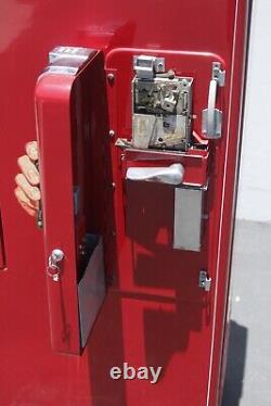 1950s Coca-Cola 10c Soda Vending Machine Vendo Model H81 B Working Condition