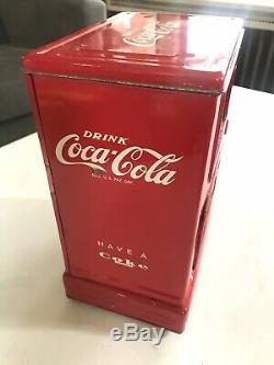 1950s Coca Cola Coke Toy Machine Cooler Dispenser Bank Linemar