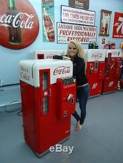 1956 Coca Cola Coke Machine Vendo 56 Pro Restored Best in USA Vendo 81 39 44
