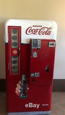 1956 Vendo 81 Coca Cola Original machine fully restored 10 yrs ago, WORKING