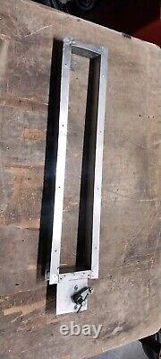 1957 Vendo 56 Bottle Door Frame Stainless Steel With Crank Mechanism H56