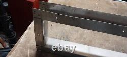 1957 Vendo 56 Bottle Door Frame Stainless Steel With Crank Mechanism H56