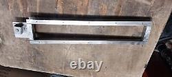 1957 Vendo 56 Bottle Door Frame Stainless Steel With Crank Mechanism H56