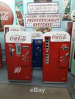 1957 Vendo 81 B & Vendo 39 Coca-Cola Coke Machine PROFESSIONALLY Restored