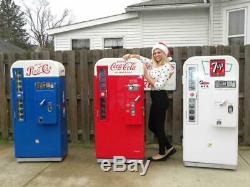 1957 Vendo 81 B & Vendo 39 Coca-Cola Coke Machine PROFESSIONALLY Restored