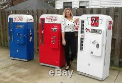 1957 Vendo 81 B & Vendo 39 Coca-Cola Coke Machine PROFESSIONALLY Restored