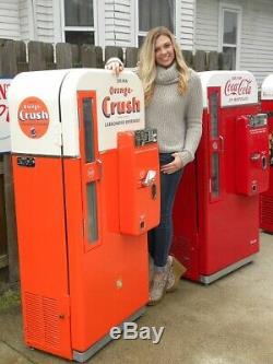 1957 Vendo 81 B & Vendo 39 Coca-Cola Coke Machine PROFESSIONALLY Restored