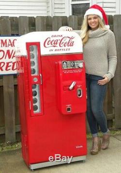 1957 Vendo 81 B & Vendo 39 Coca-Cola Coke Machine PROFESSIONALLY Restored