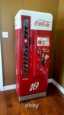1958 Coca Cola Coke Machine Cavalier CS 96 Restored Working AMAZING CONDITION