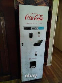 1958 Coca-cola Westinghouse Soda Machine Coke Vending