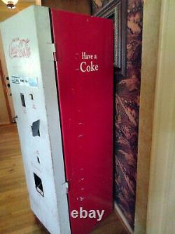 1958 Coca-cola Westinghouse Soda Machine Coke Vending